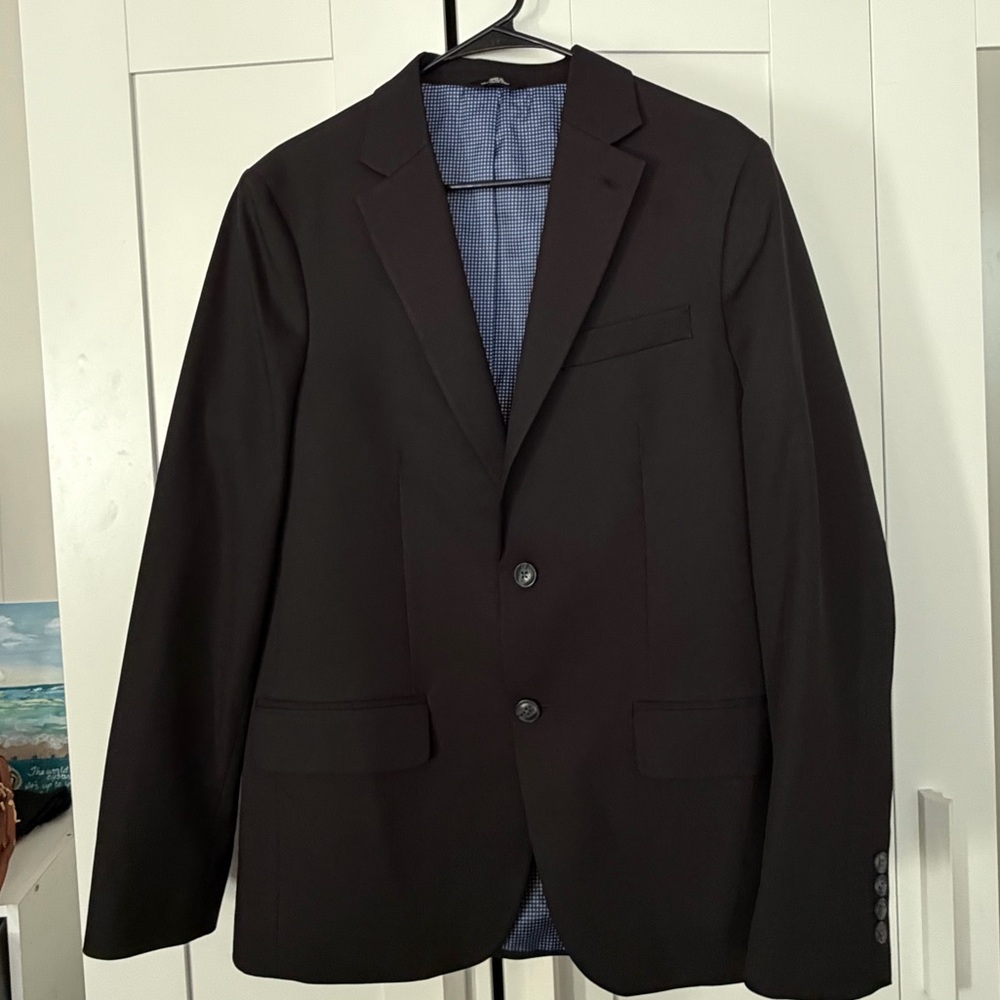 Haggar Men's Black Blazer